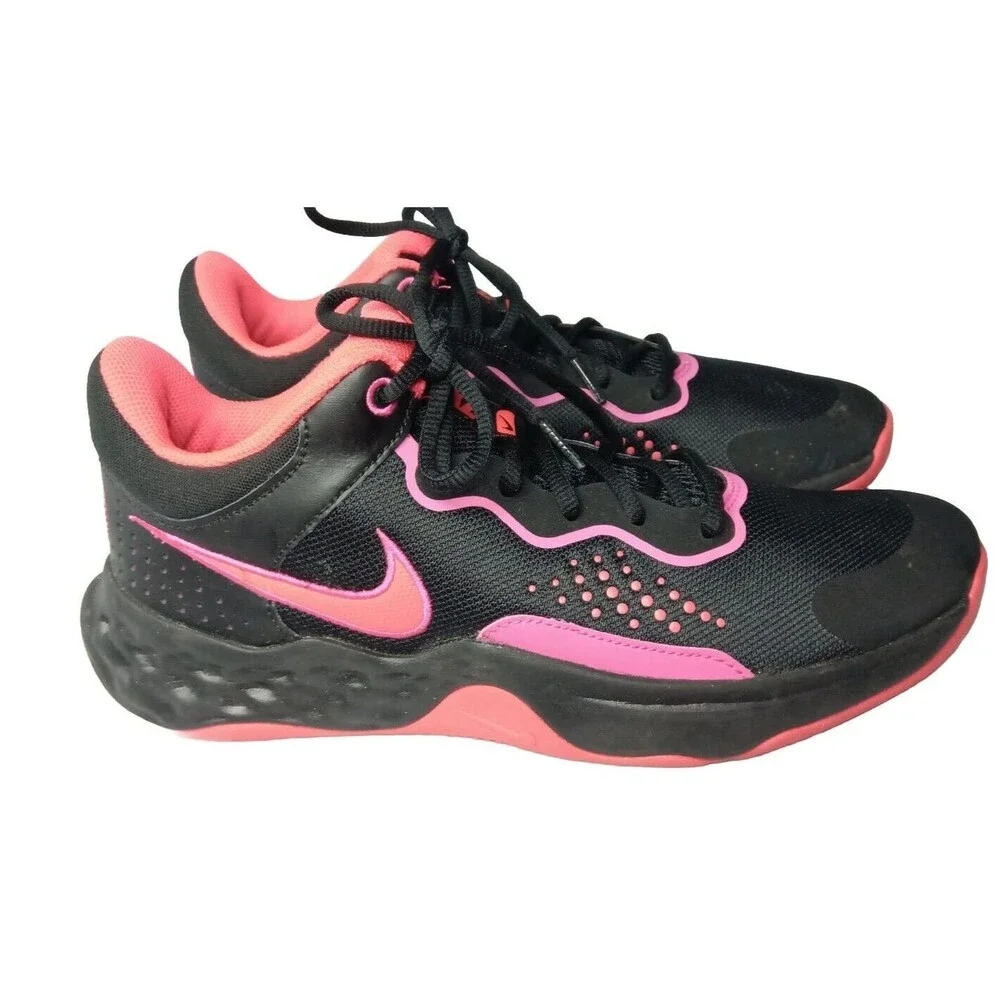 Nike Fly By Mid 3 Basketball Shoes Mens 9.5 Black Siren Red DD9311-002